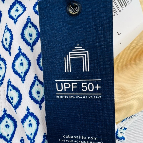 CABANA LIFE JEWEL SCARF UPF 50+ BIKINI BOTTOMS - Picture 4 of 5